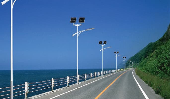 Solar Street Lights for Construction Sites